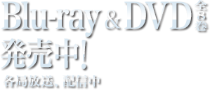 Blu-ray & DVD 全８巻 発売中! 各局放送、配信中